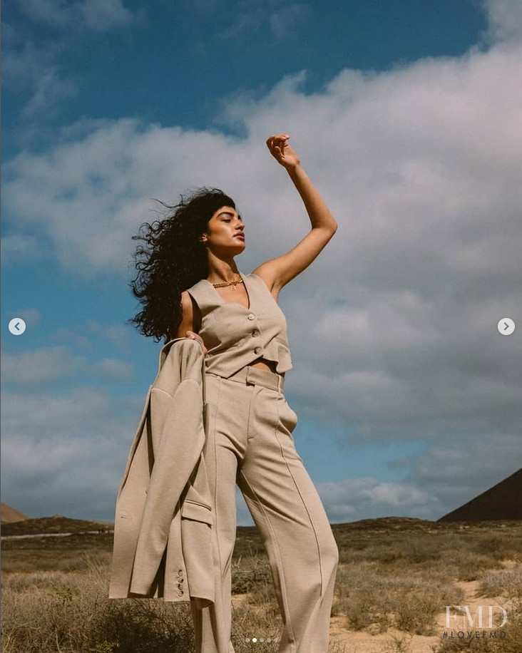 Soulin Omar featured in  the Josh V lookbook for Spring/Summer 2022