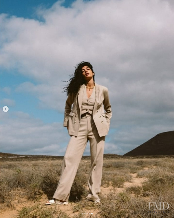 Soulin Omar featured in  the Josh V lookbook for Spring/Summer 2022