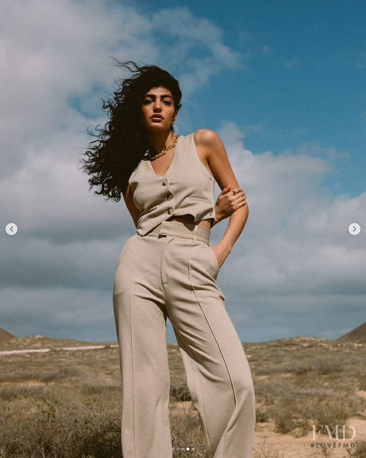 Soulin Omar featured in  the Josh V lookbook for Spring/Summer 2022