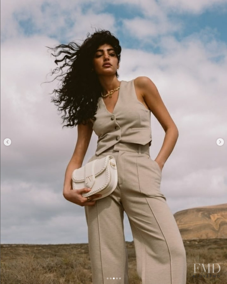Soulin Omar featured in  the Josh V lookbook for Spring/Summer 2022