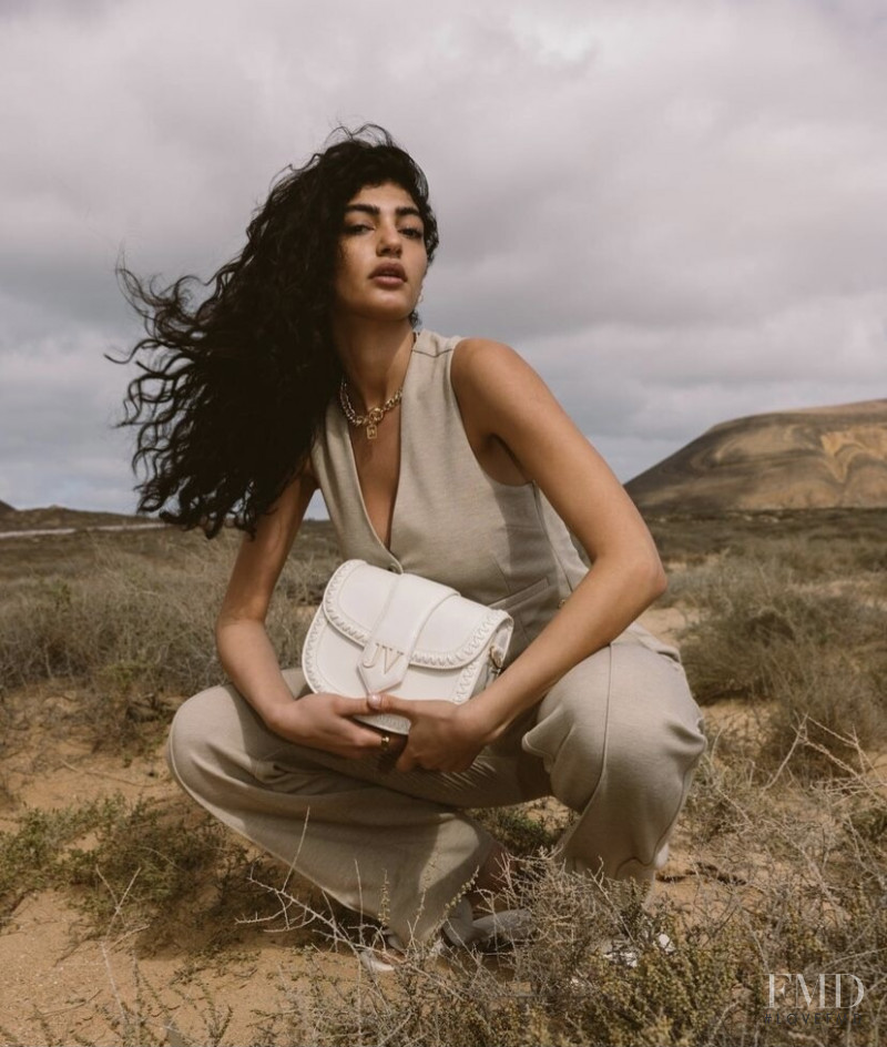 Soulin Omar featured in  the Josh V lookbook for Spring/Summer 2022