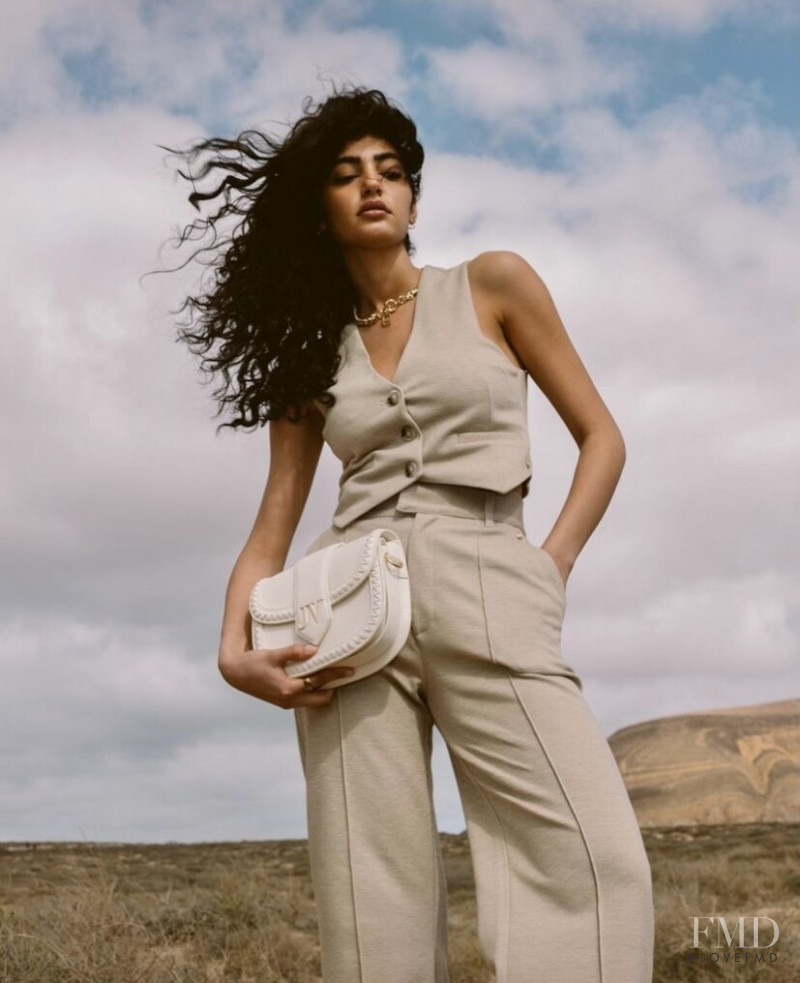 Soulin Omar featured in  the Josh V lookbook for Spring/Summer 2022