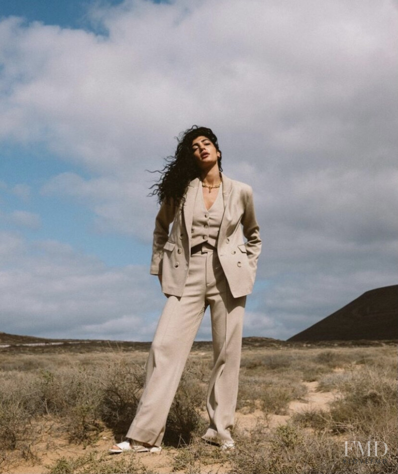 Soulin Omar featured in  the Josh V lookbook for Spring/Summer 2022