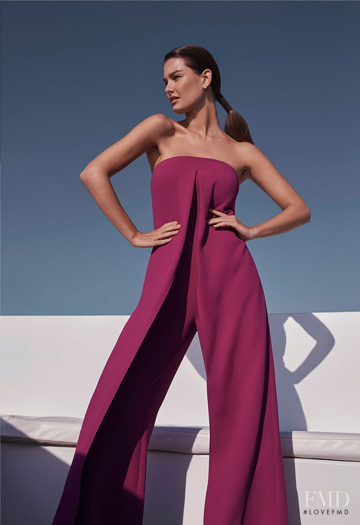 Ophélie Guillermand featured in  the Witchery Summer Colour Trends lookbook for Resort 2020