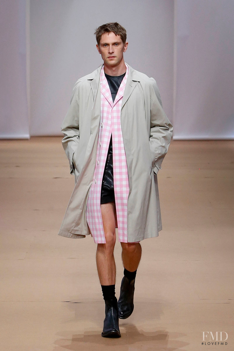 Mathias Lauridsen featured in  the Prada fashion show for Spring/Summer 2023