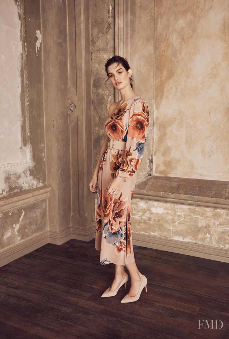Ophélie Guillermand featured in  the Witchery Limited Edition Volume Control lookbook for Pre-Fall 2019
