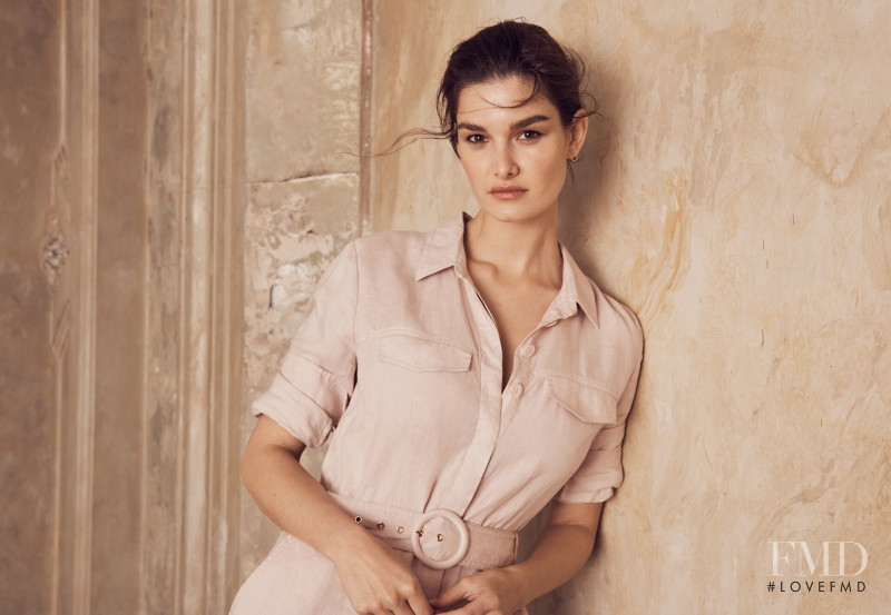Ophélie Guillermand featured in  the Witchery Limited Edition Volume Control lookbook for Pre-Fall 2019