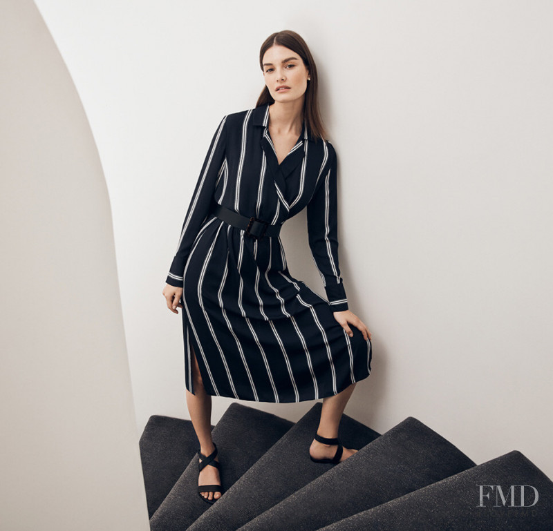 Ophélie Guillermand featured in  the Witchery The Nautical Trend and How To Wear It lookbook for Fall 2019