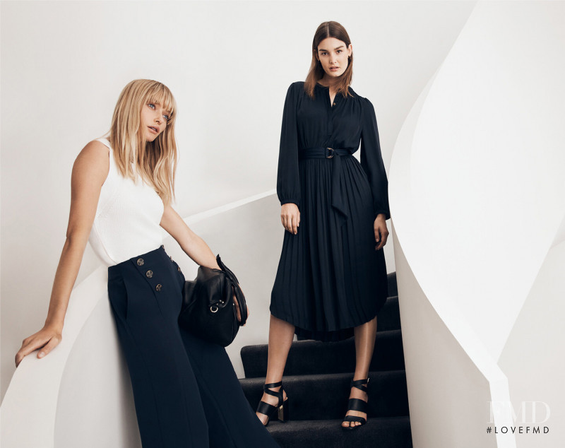 Ophélie Guillermand featured in  the Witchery The Nautical Trend and How To Wear It lookbook for Fall 2019