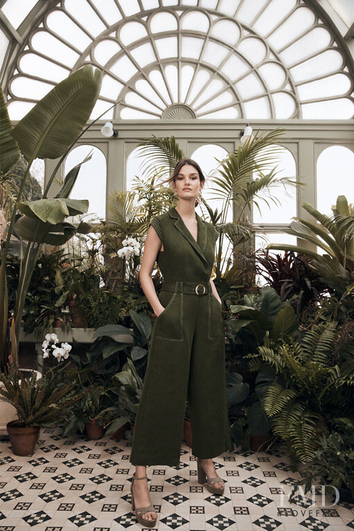 Ophélie Guillermand featured in  the Witchery Limited Edition Garden State lookbook for Fall 2019