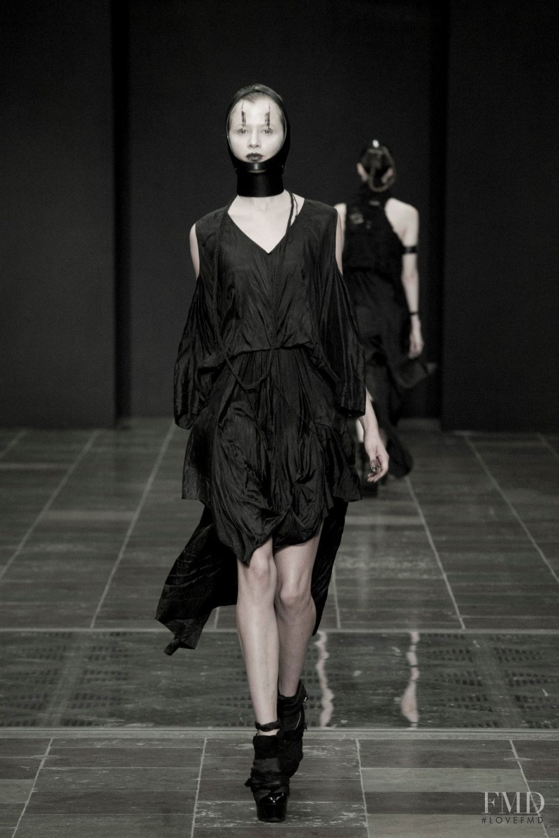 Anna Lund Sorensen featured in  the Barbara I Gongini fashion show for Spring/Summer 2014