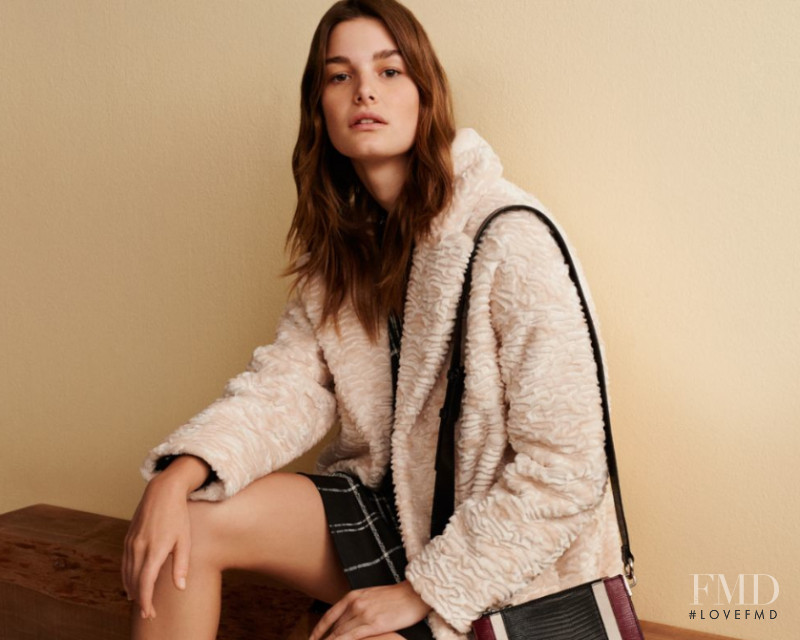 Ophélie Guillermand featured in  the Marella lookbook for Fall 2016