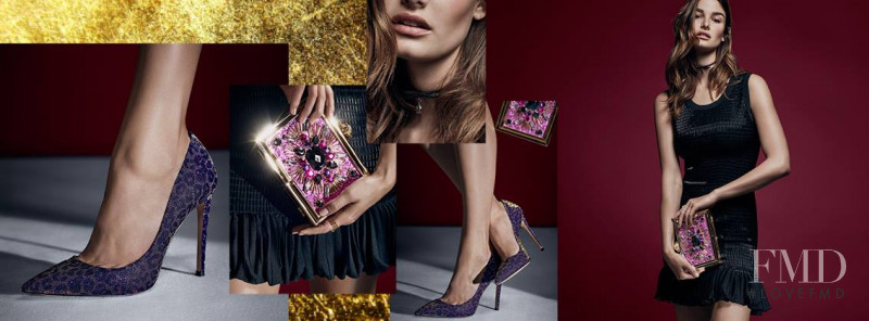 Ophélie Guillermand featured in  the Aldo advertisement for Cruise 2016