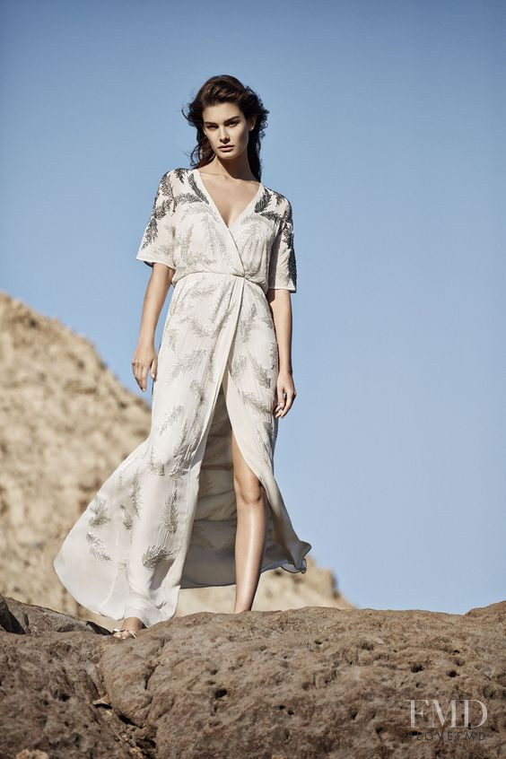 Ophélie Guillermand featured in  the Pedro Del Hierro advertisement for Spring/Summer 2016