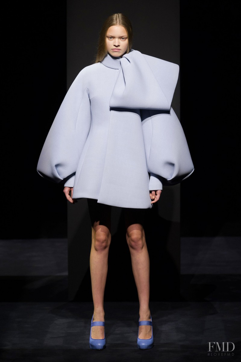 Niina Ratsep featured in  the Dice Kayek fashion show for Autumn/Winter 2014