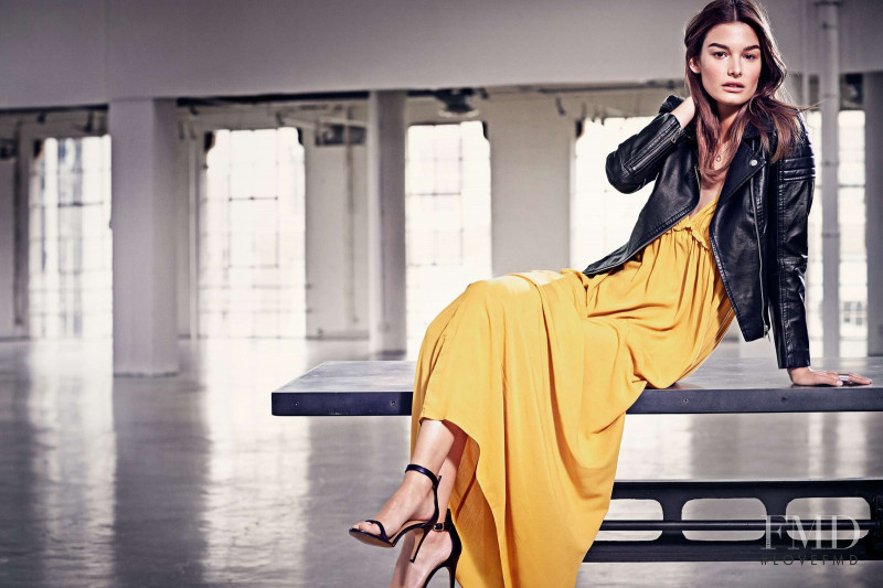 Ophélie Guillermand featured in  the H&M lookbook for Summer 2015