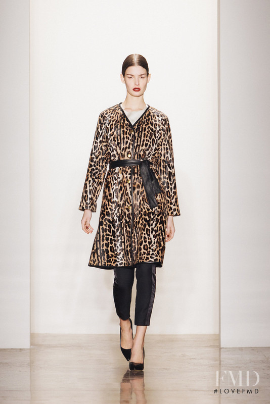 Ophélie Guillermand featured in  the Peter Som fashion show for Autumn/Winter 2013