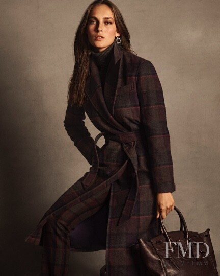 Julia Bergshoeff featured in  the Ralph Lauren advertisement for Autumn/Winter 2020