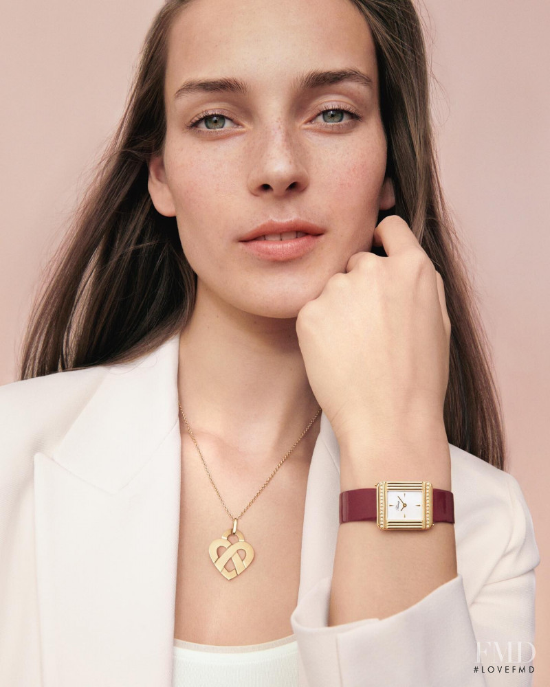 Julia Bergshoeff featured in  the Poiray advertisement for Summer 2022