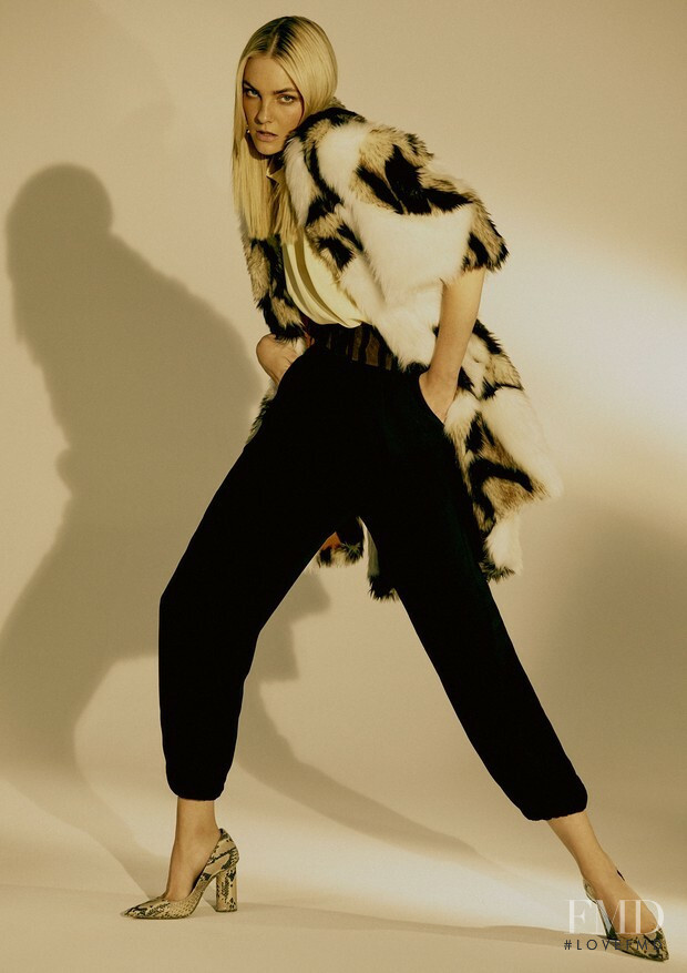 Caroline Trentini featured in  the Lilly Sarti advertisement for Autumn/Winter 2019