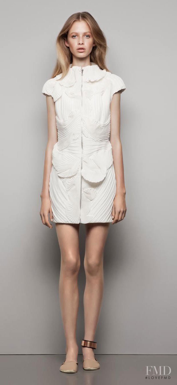 Anna Lund Sorensen featured in  the Anne Sofie Madsen lookbook for Spring/Summer 2012