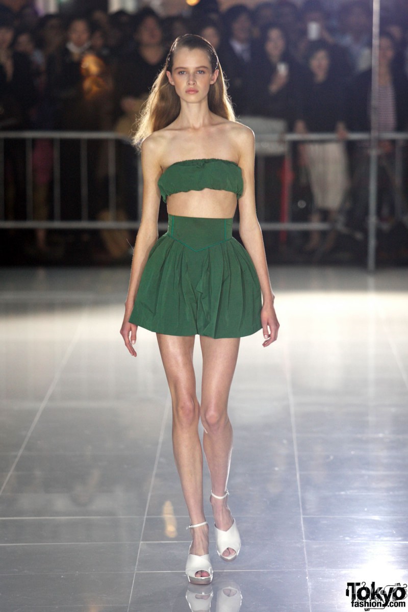 Anna Lund Sorensen featured in  the Plumpynuts fashion show for Spring/Summer 2012