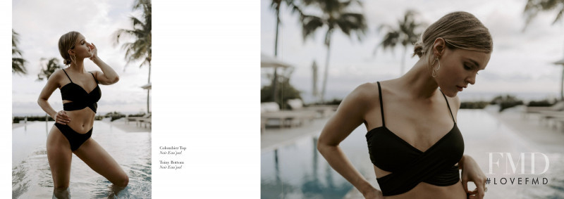 Joy Elizabeth Corrigan featured in  the Eau d’île | St Barth lookbook for Resort 2020