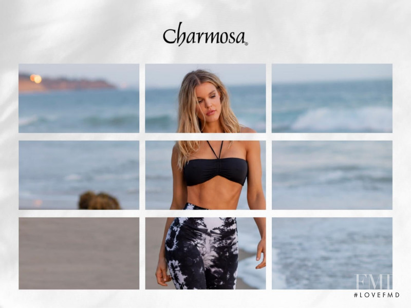 Joy Elizabeth Corrigan featured in  the Charmosa advertisement for Spring/Summer 2022