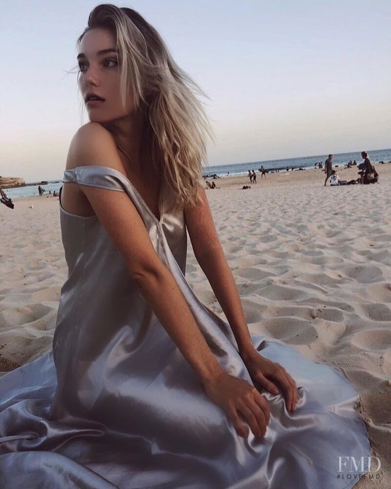 Joy Elizabeth Corrigan featured in  the Bleu de Vous lookbook for Spring/Summer 2022