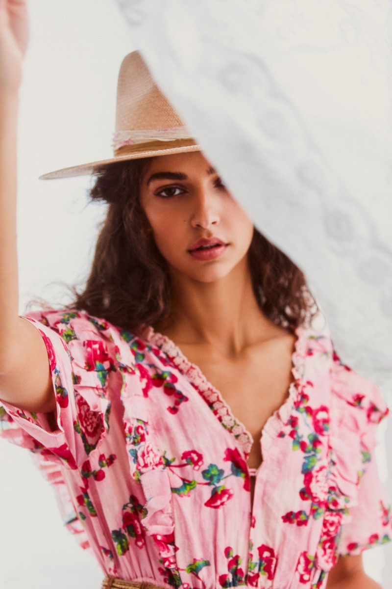 Marie Teissonniere featured in  the LoveShackFancy catalogue for Spring/Summer 2021