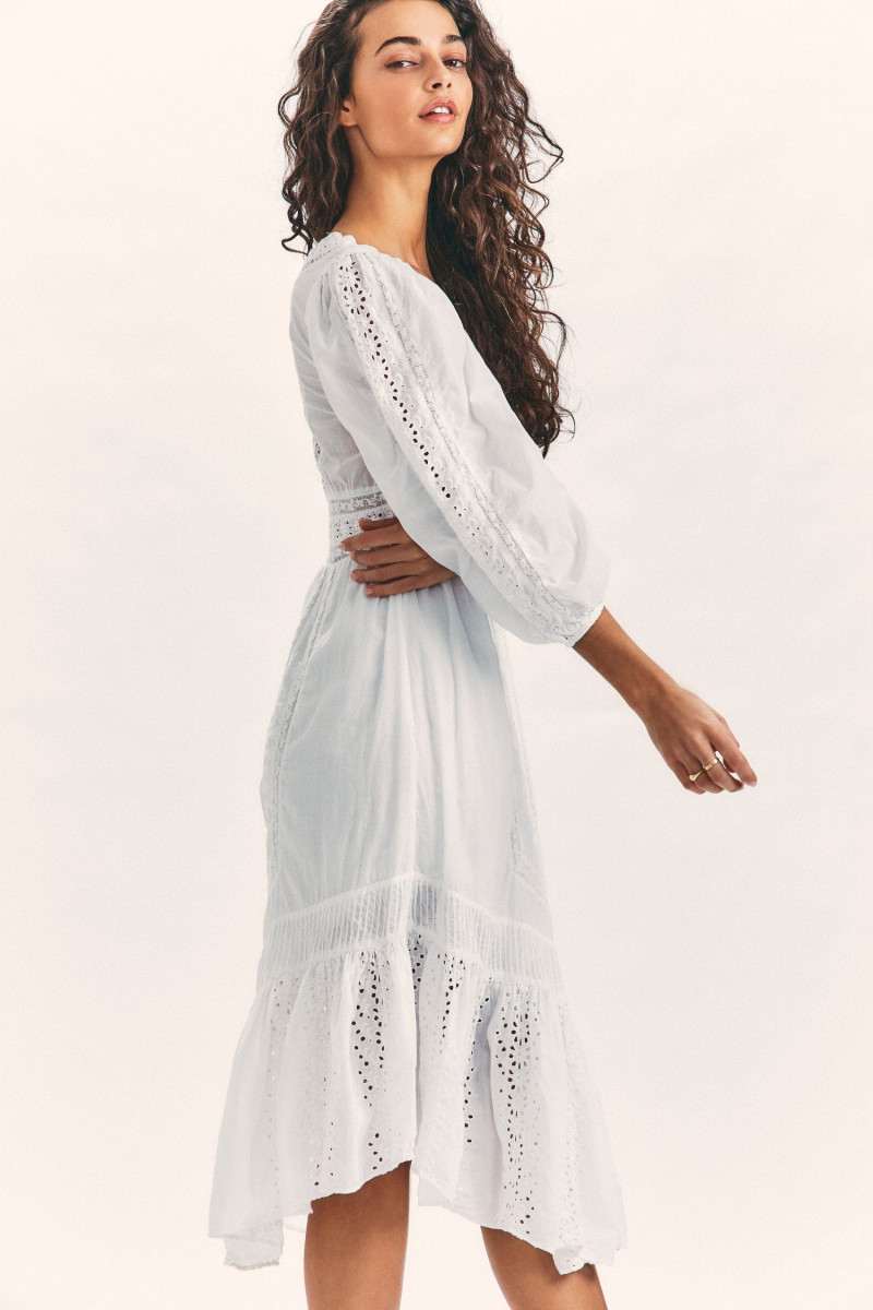 Marie Teissonniere featured in  the LoveShackFancy catalogue for Spring/Summer 2021