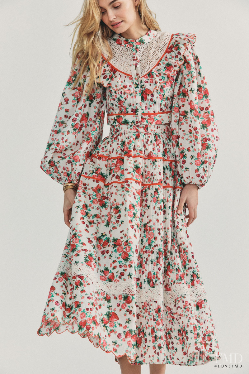 Roosmarijn de Kok featured in  the LoveShackFancy catalogue for Spring/Summer 2021