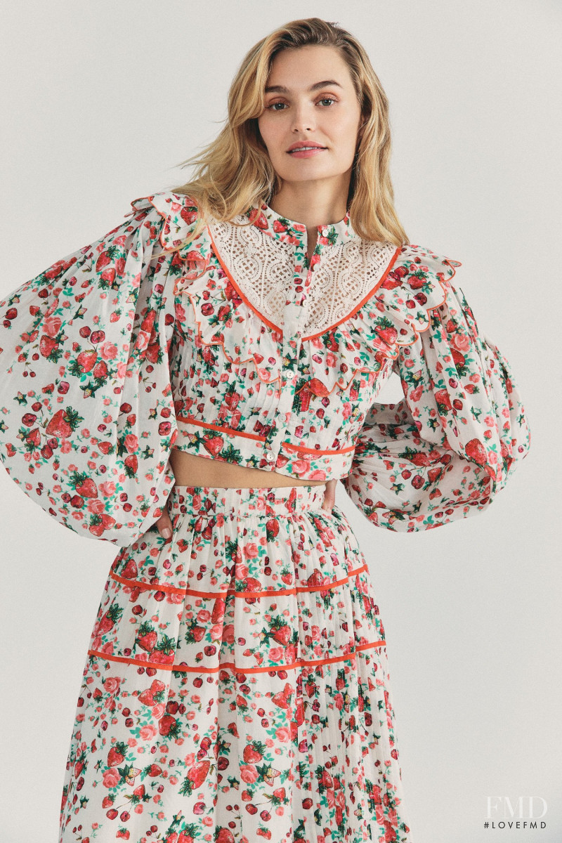 Roosmarijn de Kok featured in  the LoveShackFancy catalogue for Spring/Summer 2021