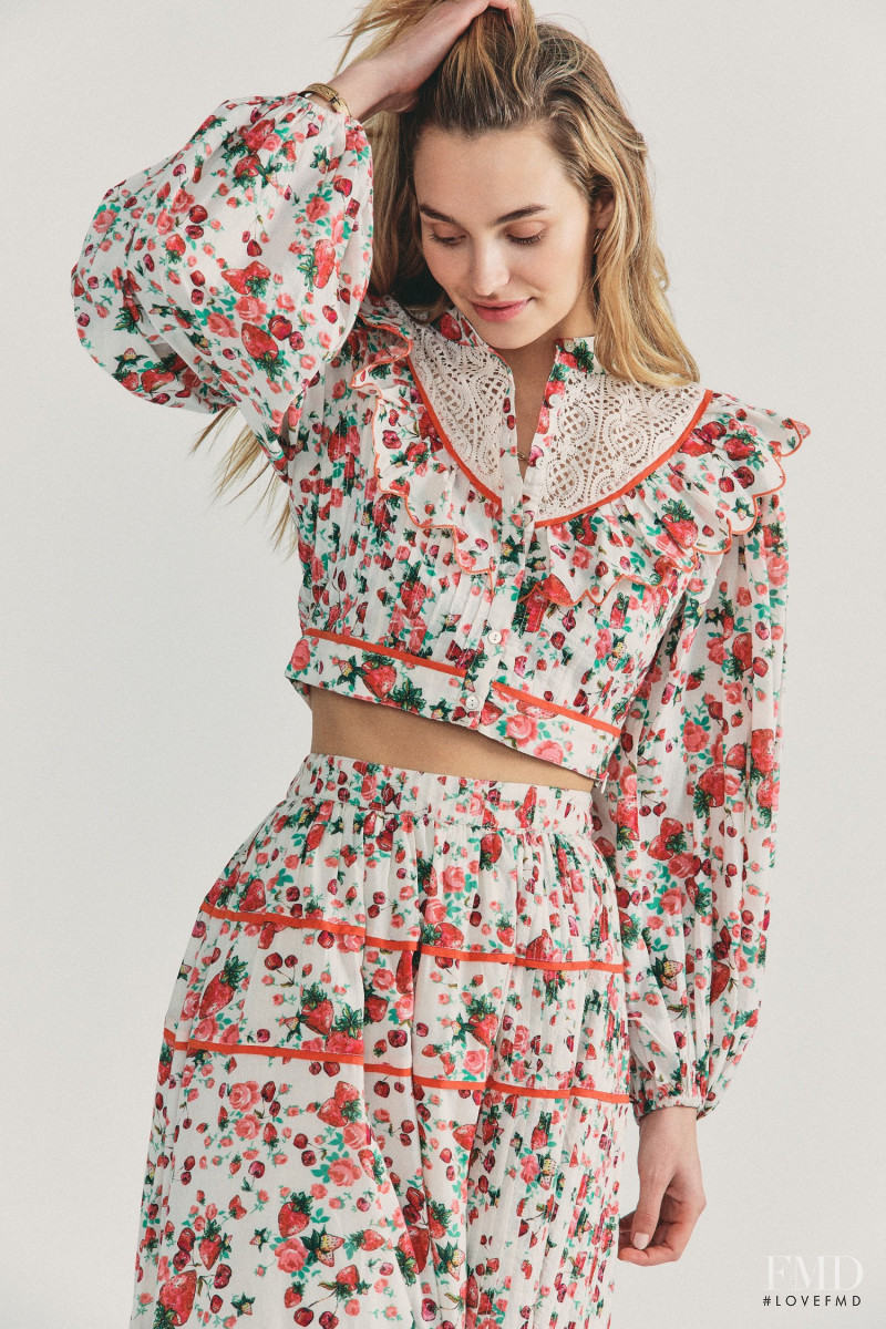 Roosmarijn de Kok featured in  the LoveShackFancy catalogue for Spring/Summer 2021