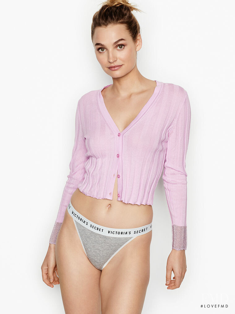 Roosmarijn de Kok featured in  the Victoria\'s Secret catalogue for Spring/Summer 2019