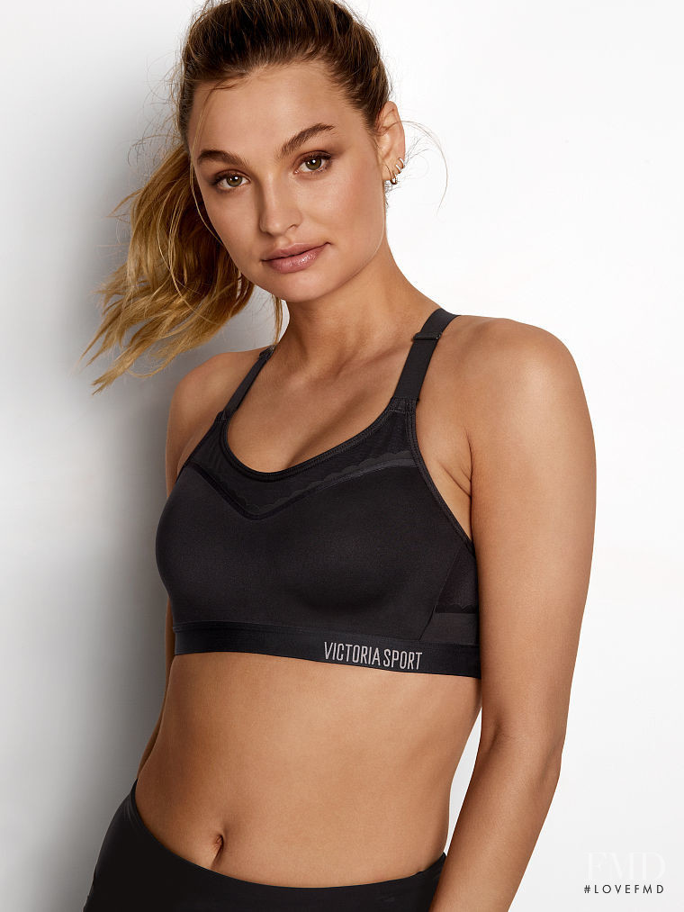 Roosmarijn de Kok featured in  the Victoria\'s Secret VSX catalogue for Autumn/Winter 2018