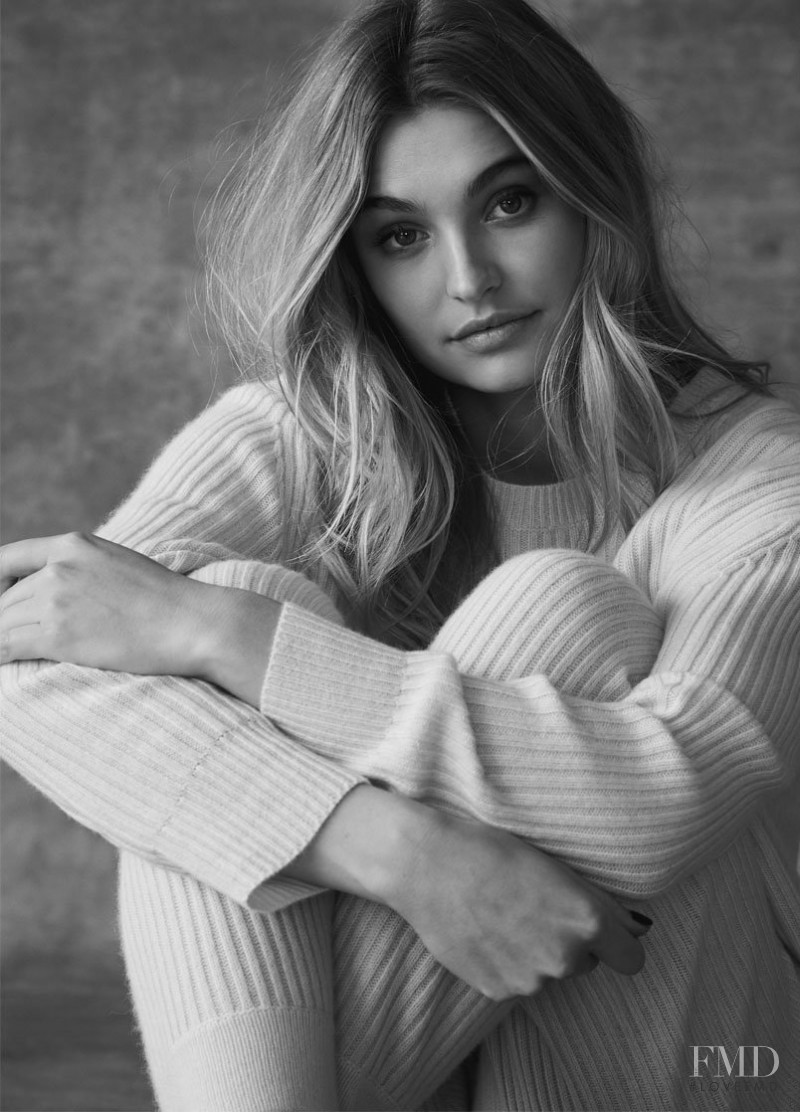 Roosmarijn de Kok featured in  the Naked Cashmere advertisement for Summer 2018