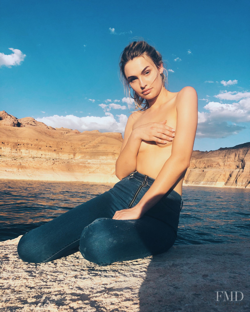 Roosmarijn de Kok featured in  the PacSun advertisement for Summer 2018