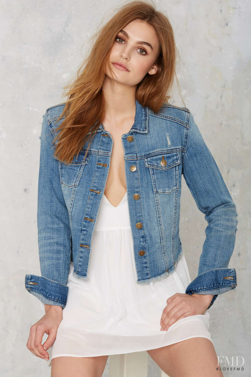 Roosmarijn de Kok featured in  the Nasty Gal catalogue for Spring 2016