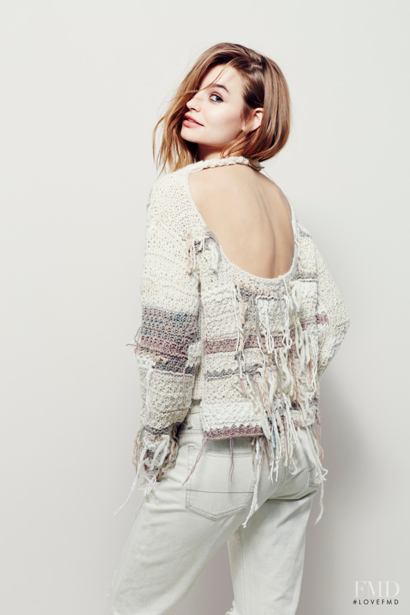 Roosmarijn de Kok featured in  the Free People catalogue for Winter 2015