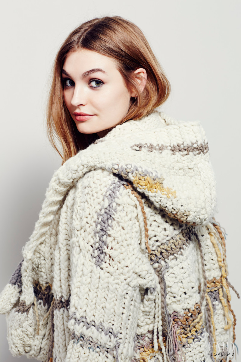 Roosmarijn de Kok featured in  the Free People catalogue for Winter 2015