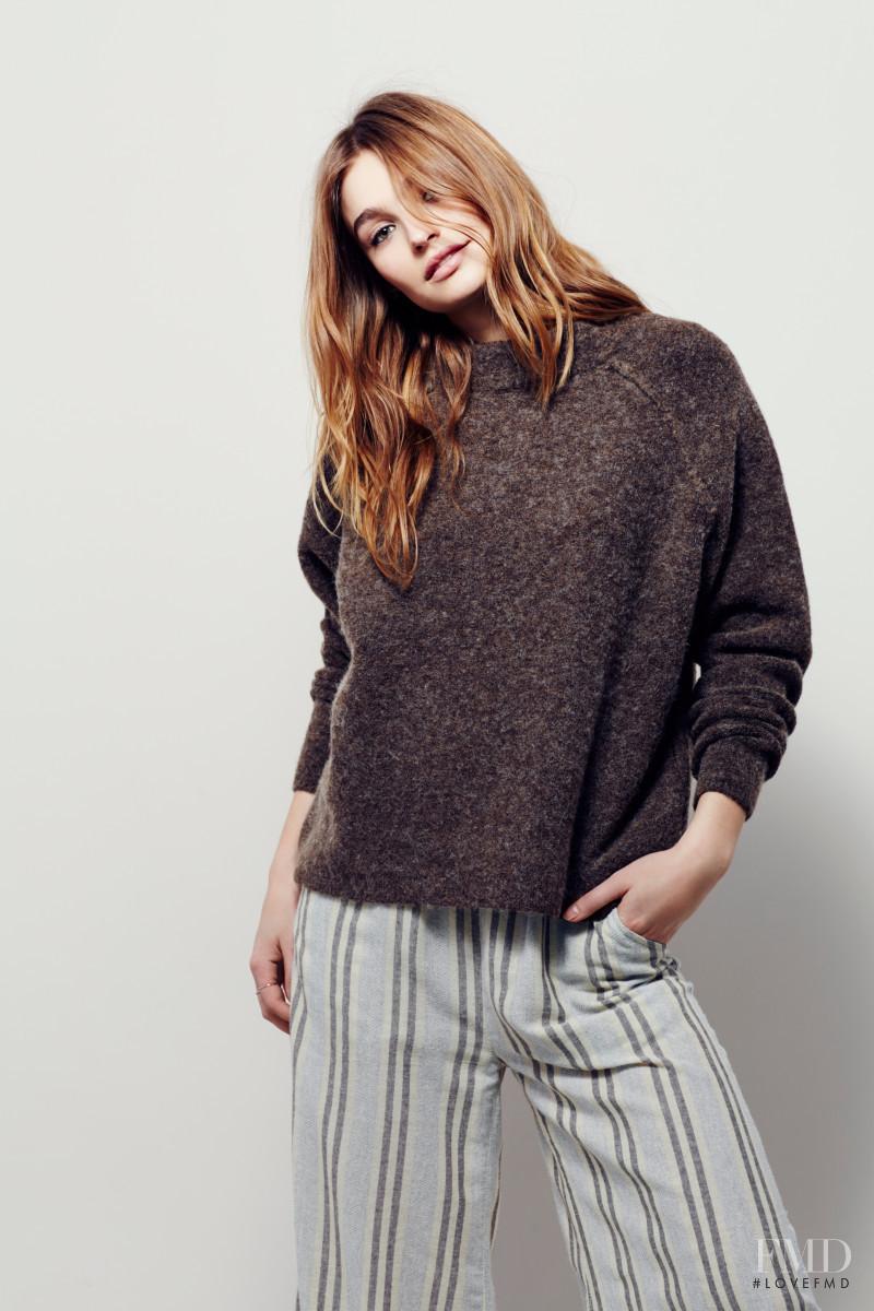 Roosmarijn de Kok featured in  the Free People catalogue for Winter 2015