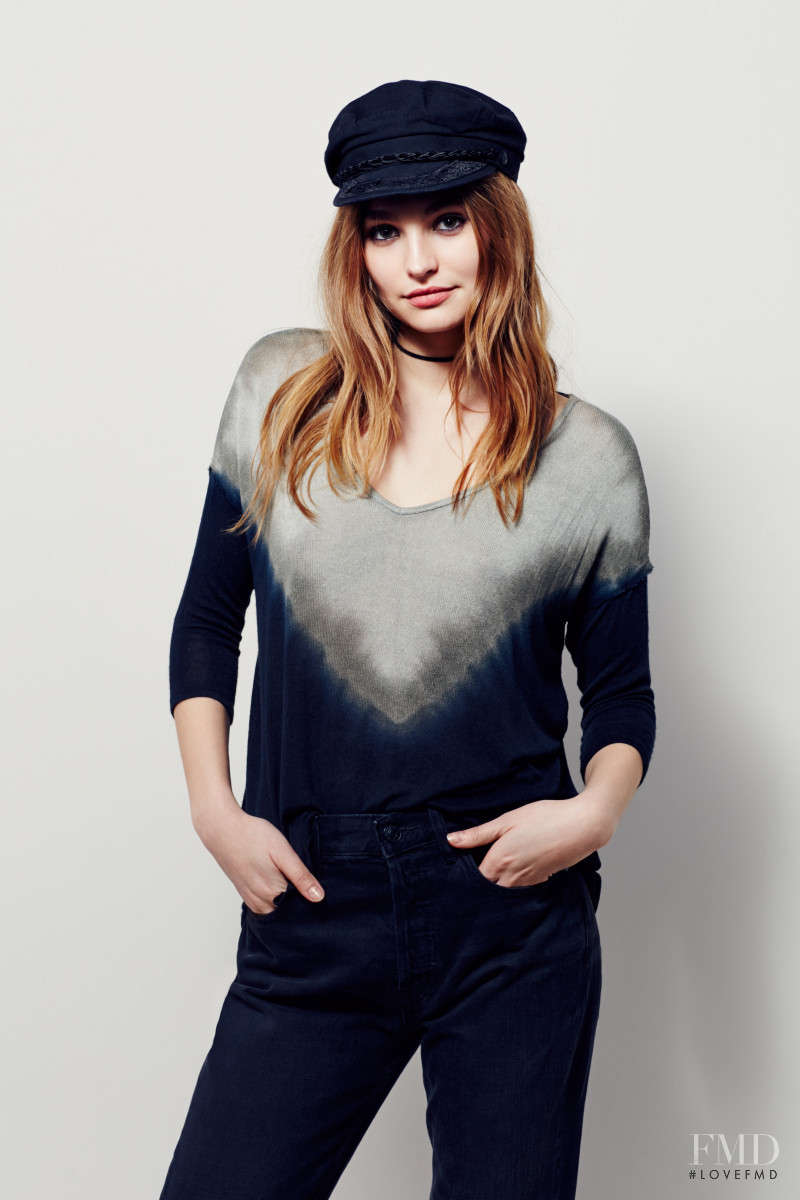 Roosmarijn de Kok featured in  the Free People catalogue for Winter 2015