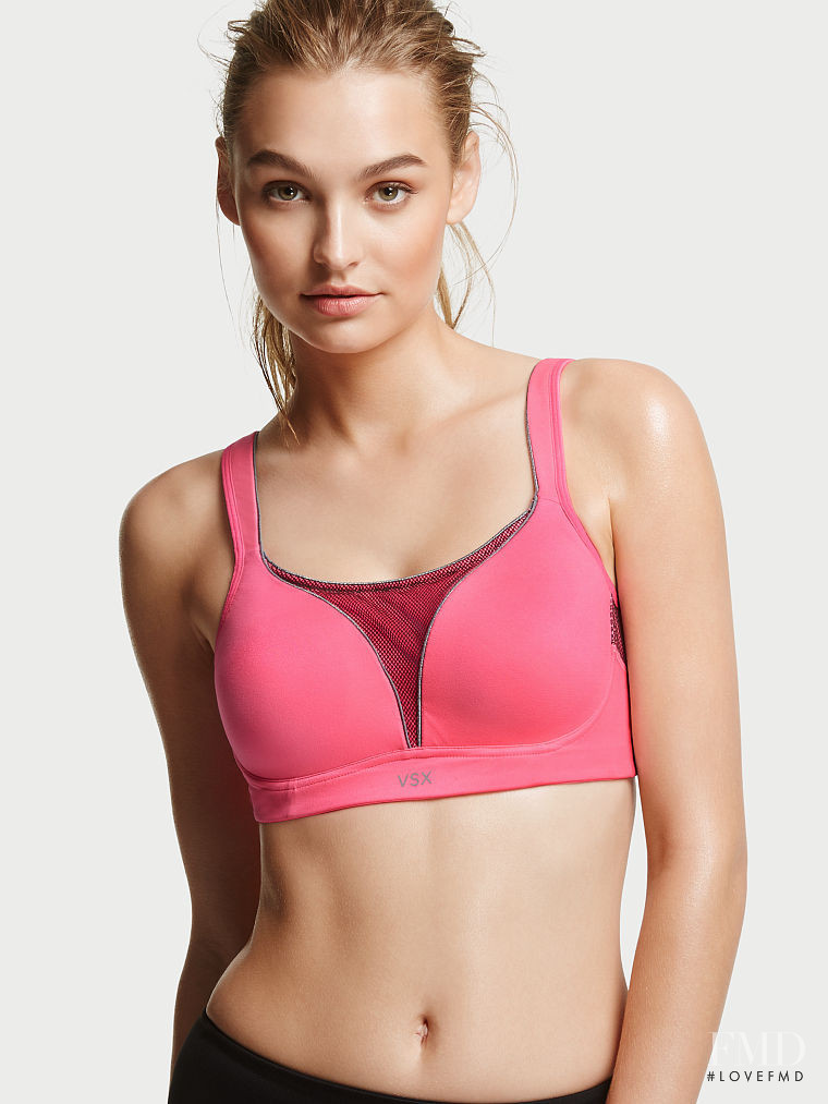 Roosmarijn de Kok featured in  the Victoria\'s Secret VSX catalogue for Autumn/Winter 2015