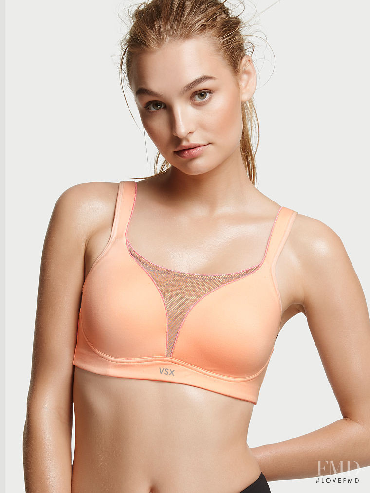 Roosmarijn de Kok featured in  the Victoria\'s Secret VSX catalogue for Autumn/Winter 2015