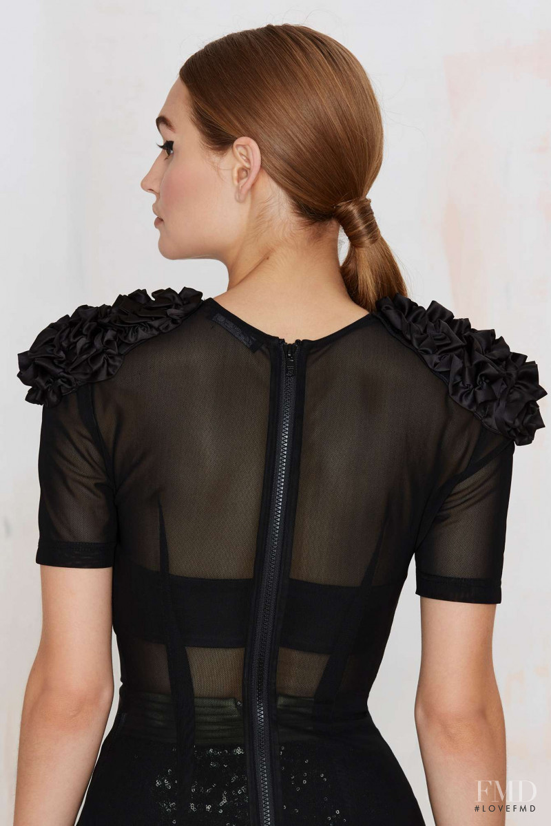 Roosmarijn de Kok featured in  the Nasty Gal catalogue for Autumn/Winter 2015