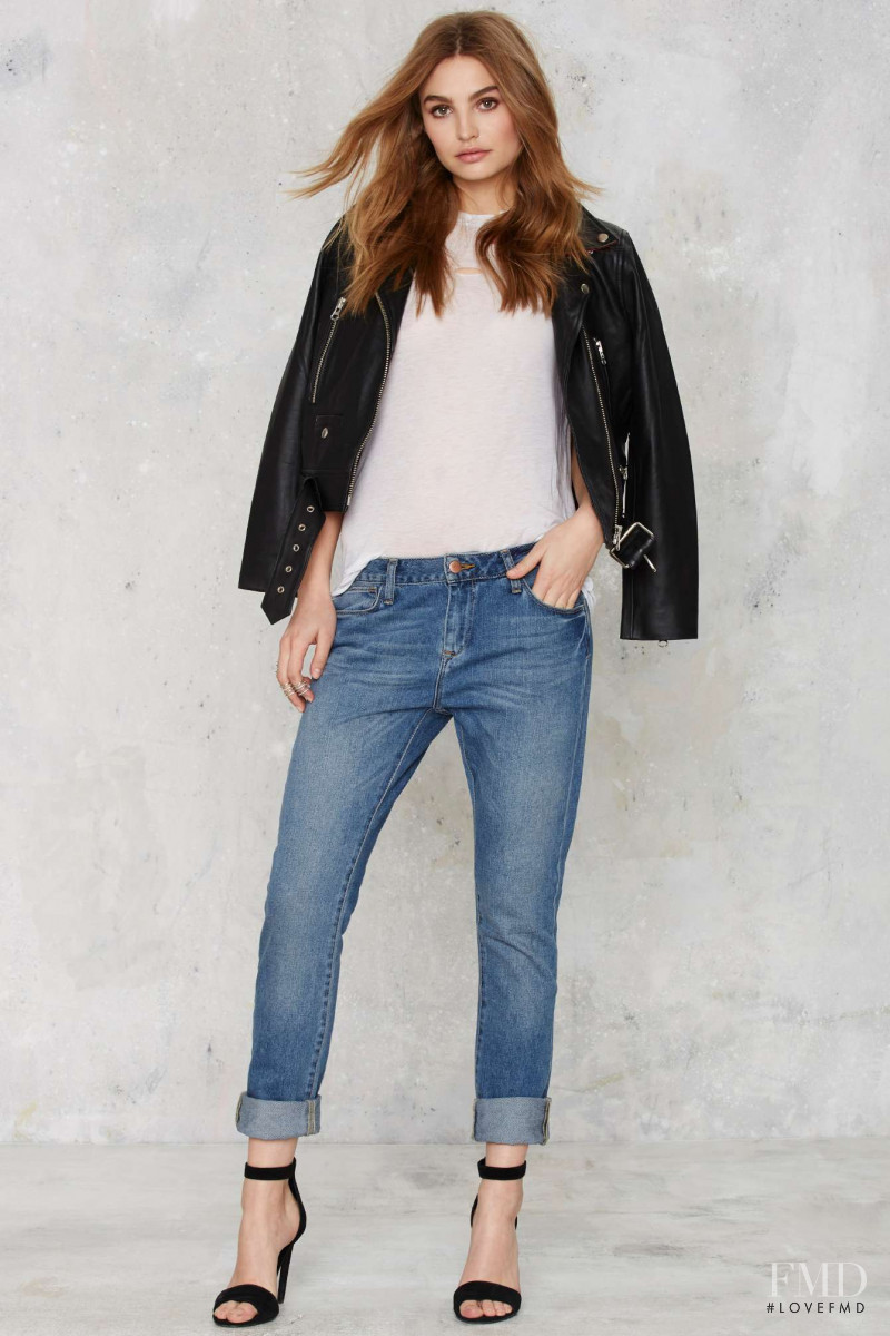 Roosmarijn de Kok featured in  the Nasty Gal catalogue for Autumn/Winter 2015