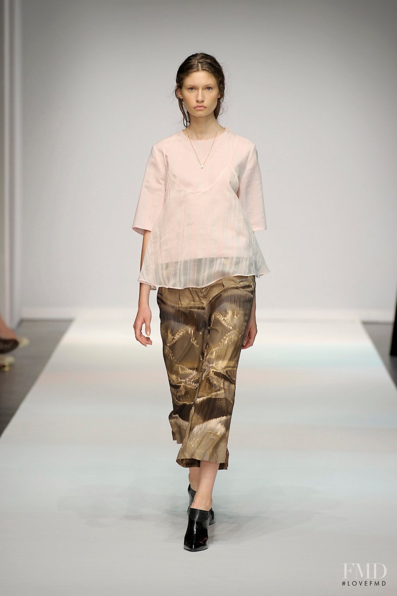 Kasia Krol featured in  the Lala Berlin fashion show for Spring/Summer 2015