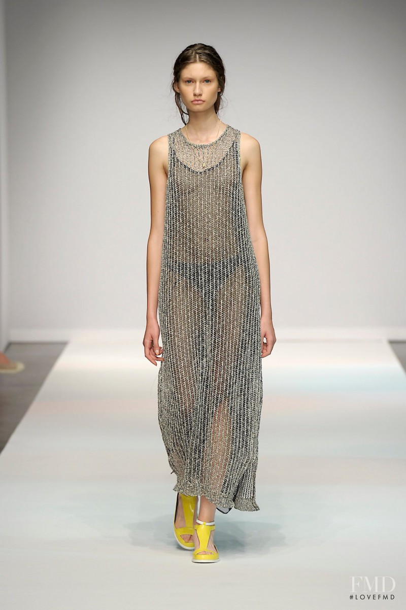 Kasia Krol featured in  the Lala Berlin fashion show for Spring/Summer 2015