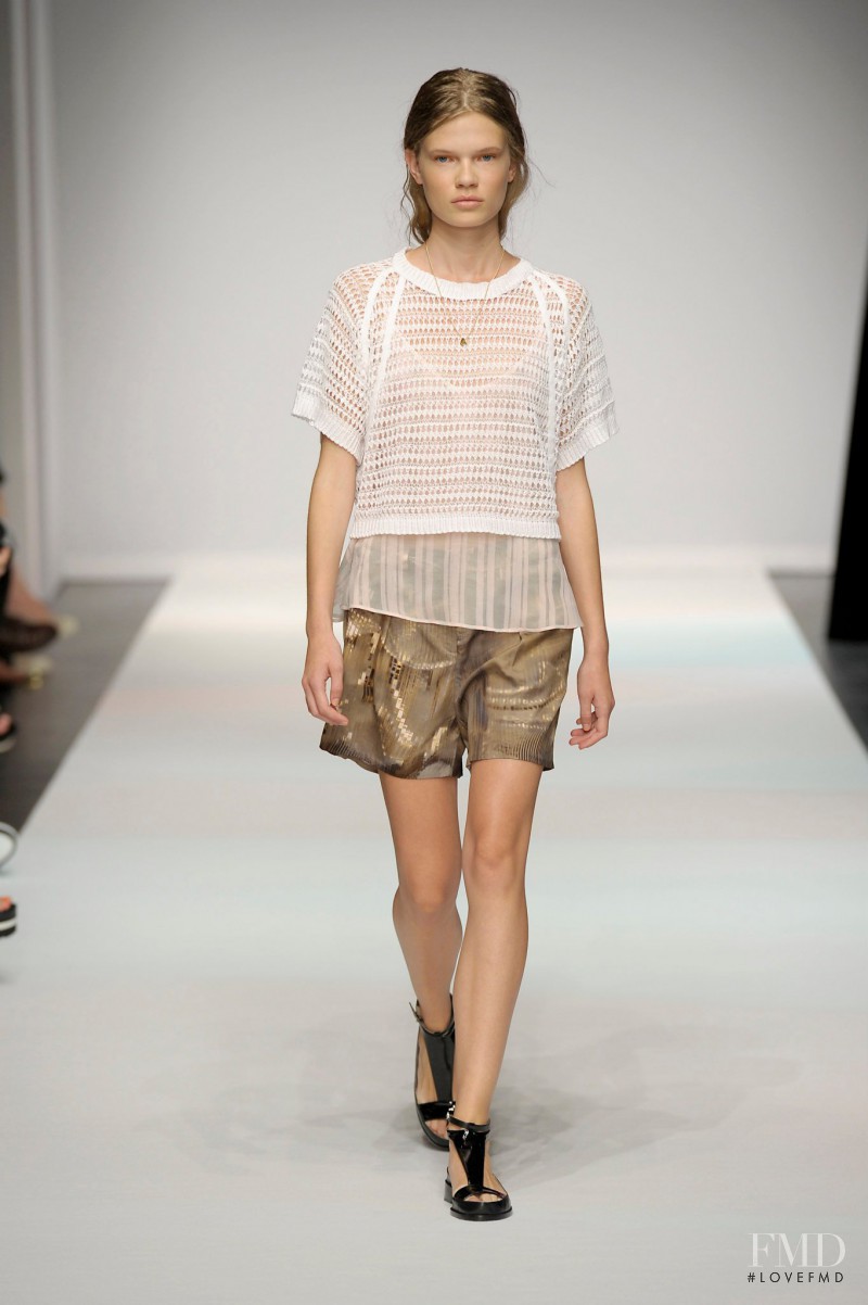 Kornelija Tocionyte featured in  the Lala Berlin fashion show for Spring/Summer 2015